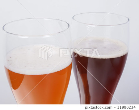 Two glasses of German beer 11990234