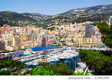 Principality of Monaco harbor 11991084