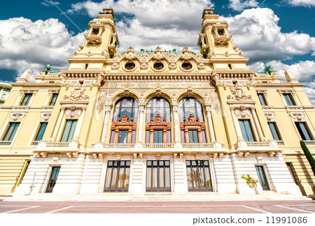 Facade of Monte-Carlo Casino and Opera House 11991086