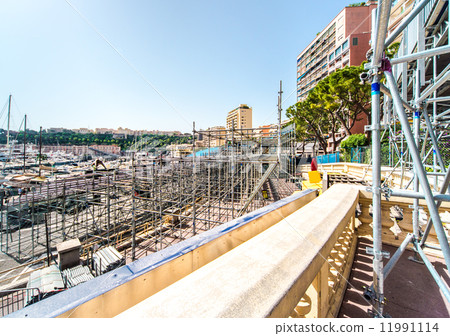 Preparation to Formula 1 Monaco Grand Prix 11991114