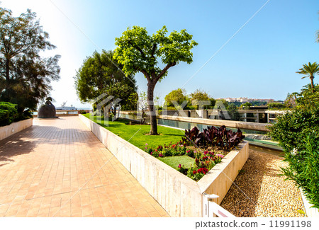 Empty street of Monaco 11991198