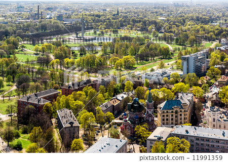Riga cityscape. Latvia 11991359