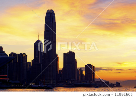 Hong Kong Sunset 11991605