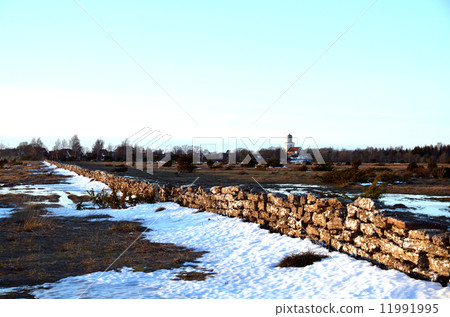 Rural landscape in winter Rural landscape in winter 11991995