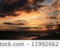 海邊日落 11992662