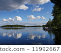 芬蘭的Lake Summer Ver。 11992667