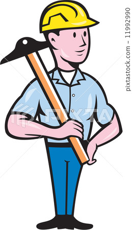 Engineer Architect T-Square Cartoon 11992990