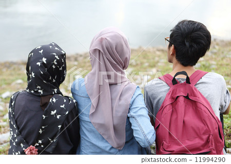 Three Asians Three Asians 11994290