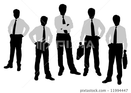 Silhouettes of Businessmen Silhouettes of Businessmen 11994447