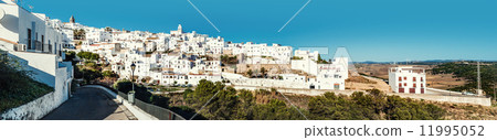Panorama of Vejer de la Frontera Panorama of Vejer de la Frontera 11995052
