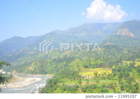 從加德滿都到博卡拉的風景 11995207