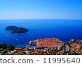 dubrovnik, adriatic sea, a castle wall 11995640