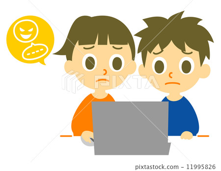 Personal computer Internet child bullying Personal computer Internet child bullying 11995826