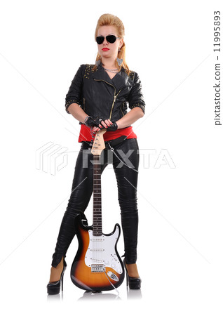 beautiful rocker girl 11995893