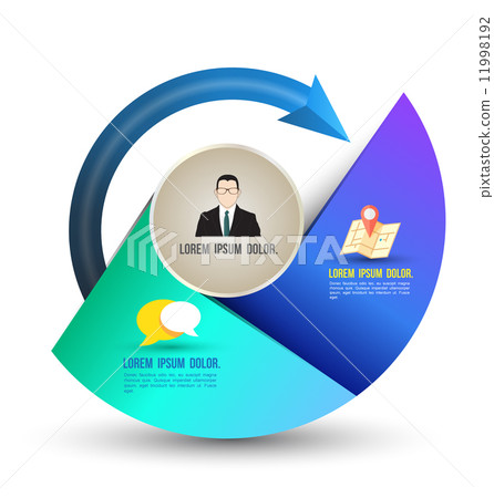Circle group template can use for business concept. Circle group template can use for business concept. 11998192