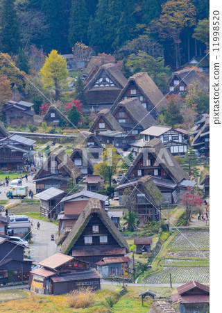 Shirakawago在秋天 Shirakawago在秋天 11998520