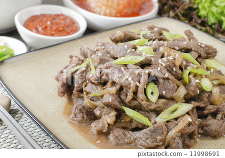 Beef Bulgogi - Korean marinated BBQ beef 11998691