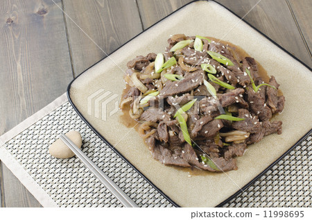 Beef Bulgogi - Korean marinated BBQ beef 11998695