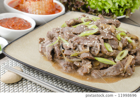 Beef Bulgogi - Korean marinated BBQ beef 11998696