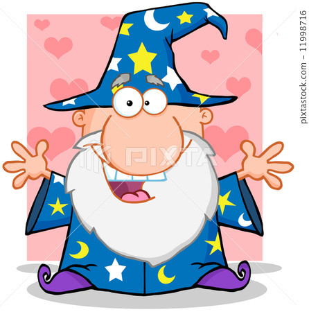 Friendly Wizard With Open Arms Friendly Wizard With Open Arms 11998716