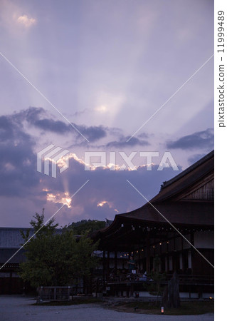 日落的Daikan-ji寺廟等待Mikado的Febukukai-kai沉默 日落的Daikan-ji寺廟等待Mikado的Febukukai-kai沉默 11999489