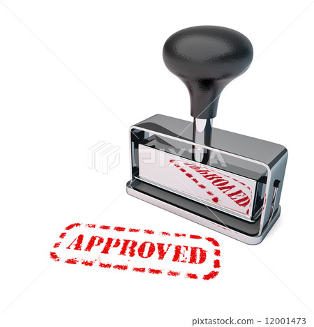 Approved Rubber Stamp 12001473