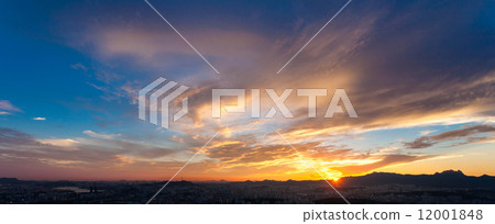 The sunset ,landscape nature 12001848