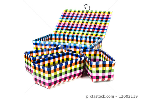 Hand craft plastic basket set 12002119