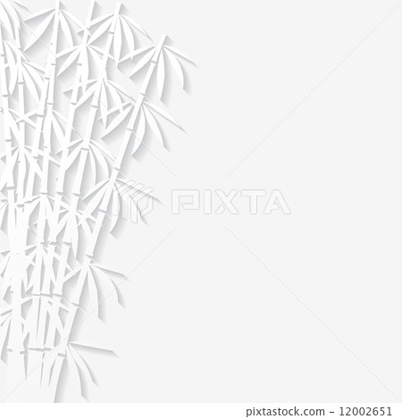 Abstract background with paper bamboo. Vector illustration. 12002651