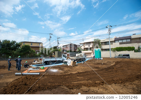 New housing construction work 12005246
