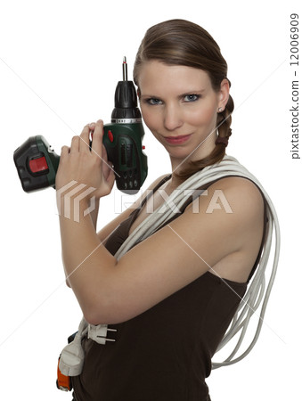 Young craftswoman 12006909