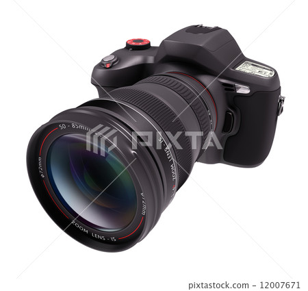 Professional Camera Over White Professional Camera Over White 12007671