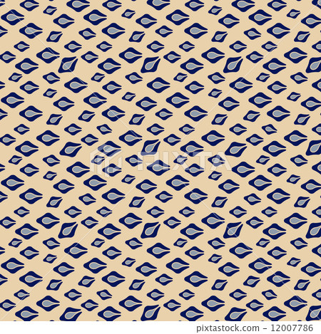 Illustration of traditional Japanese pattern · Edo komon pattern 12007786