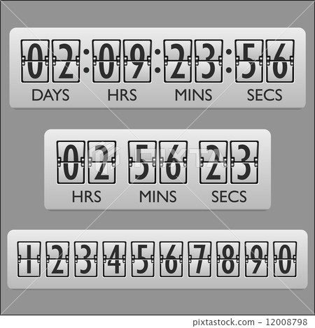 Countdown clock timer 12008798