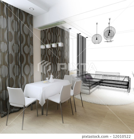 modern interior of living room modern interior of living room 12010522