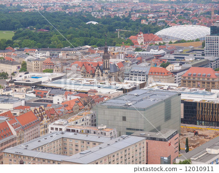 Leipzig aerial view Leipzig aerial view 12010911