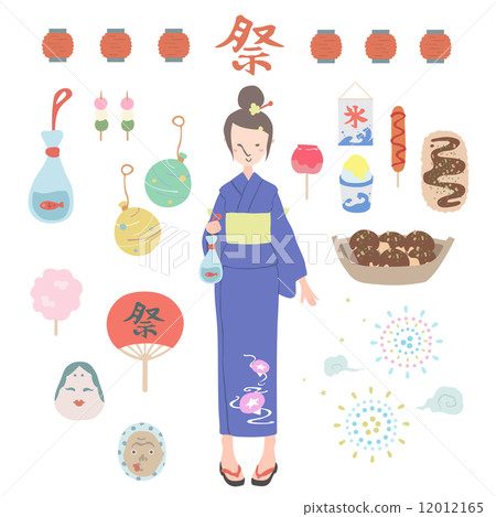 節日矢量插圖集 12012165