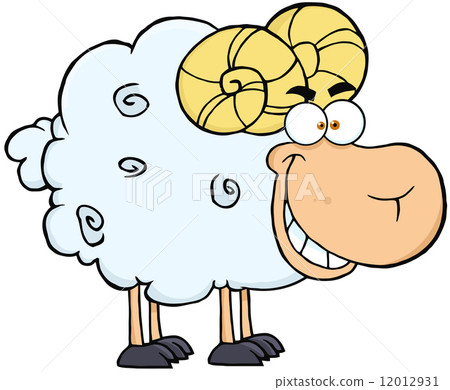 Ram Cartoon Mascot Character 12012931