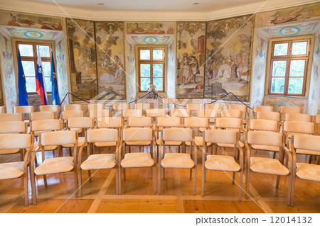 Empty conference hall. 12014132