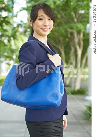 Girl with Bag 12014672