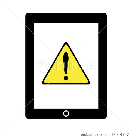 注意標記反映在平板電腦上 12014827