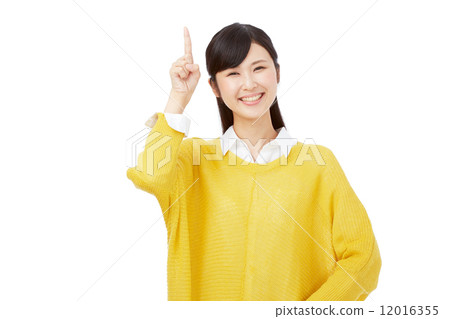 Female pointing 12016355