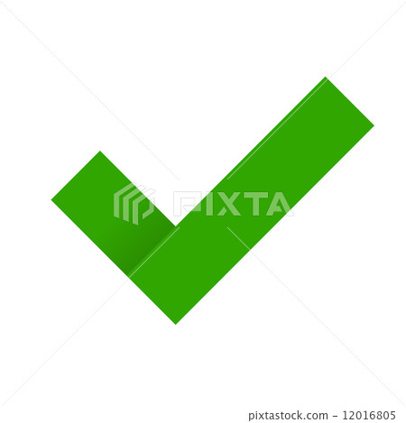 Green Check Mark. Vector 12016805