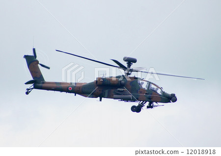 Apache AH-64D (Attack Helicopter) Flight 2014 Fuji General Thermal Exercise 12018918