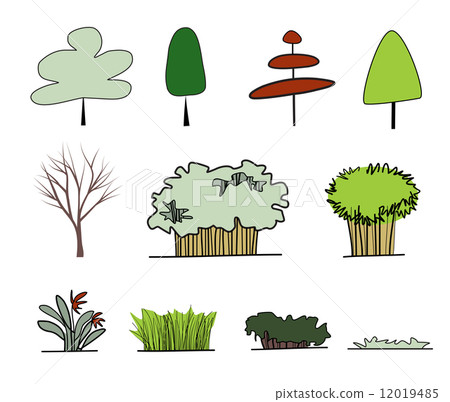 form of tree - Stock Illustration [12019485] - PIXTA
