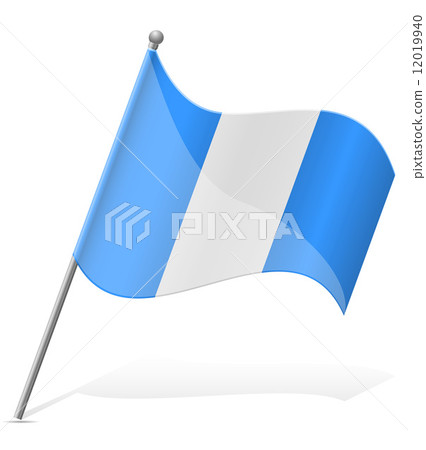 flag of Guatemala vector illustration flag of Guatemala vector illustration 12019940