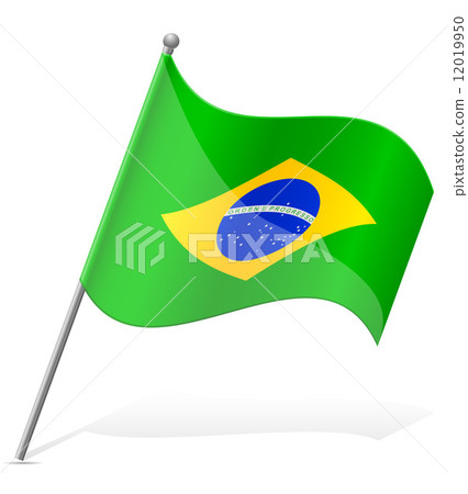 flag of Brazil vector illustration flag of Brazil vector illustration 12019950