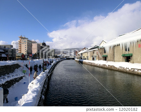 Otaru Canal (Hokkaido Otaru City) 12020182
