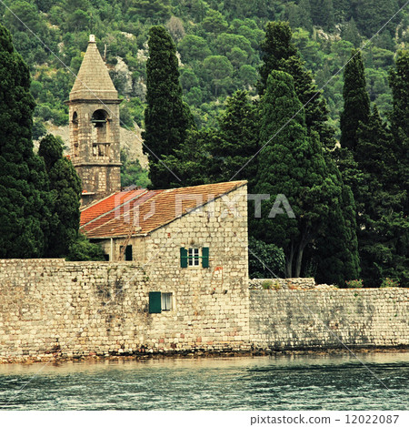 Mediterranean town - Perast, Montenegro Mediterranean town - Perast, Montenegro 12022087