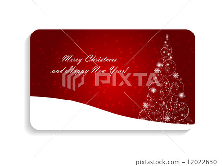 Abstract Beauty Christmas and New Year Card Vector Illustration. Abstract Beauty Christmas and New Year Card Vector Illustration. 12022630